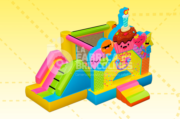 Brincolin Cubo Party inflable
