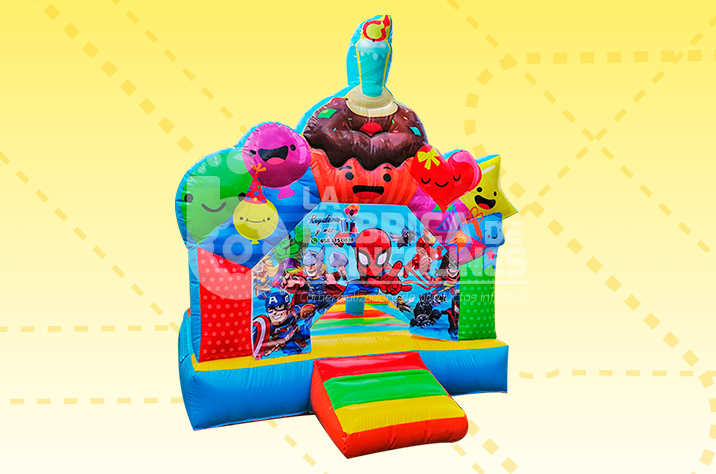 Brincolin Cubo Party inflable