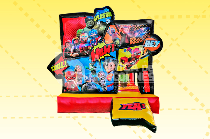 Brincolin Cubo Comic inflable