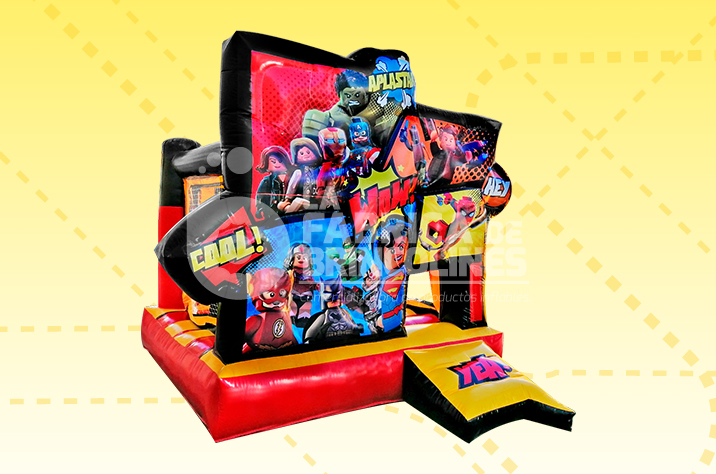 Brincolin Cubo Comic inflable