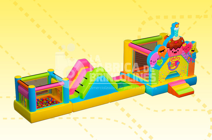 Brincolin Cubo Party inflable