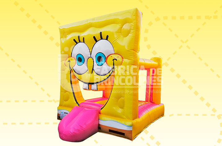 Brincolin Cubo Bob inflable