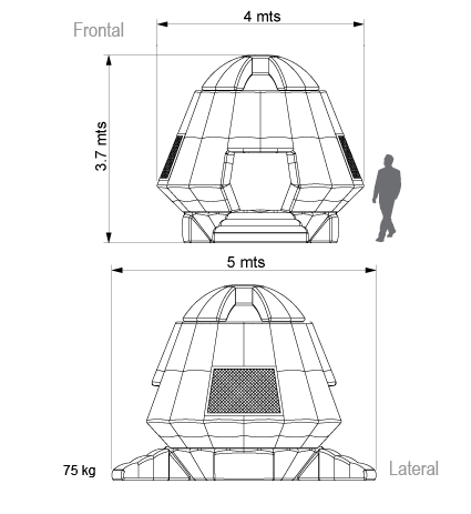 Plano nave espacial
